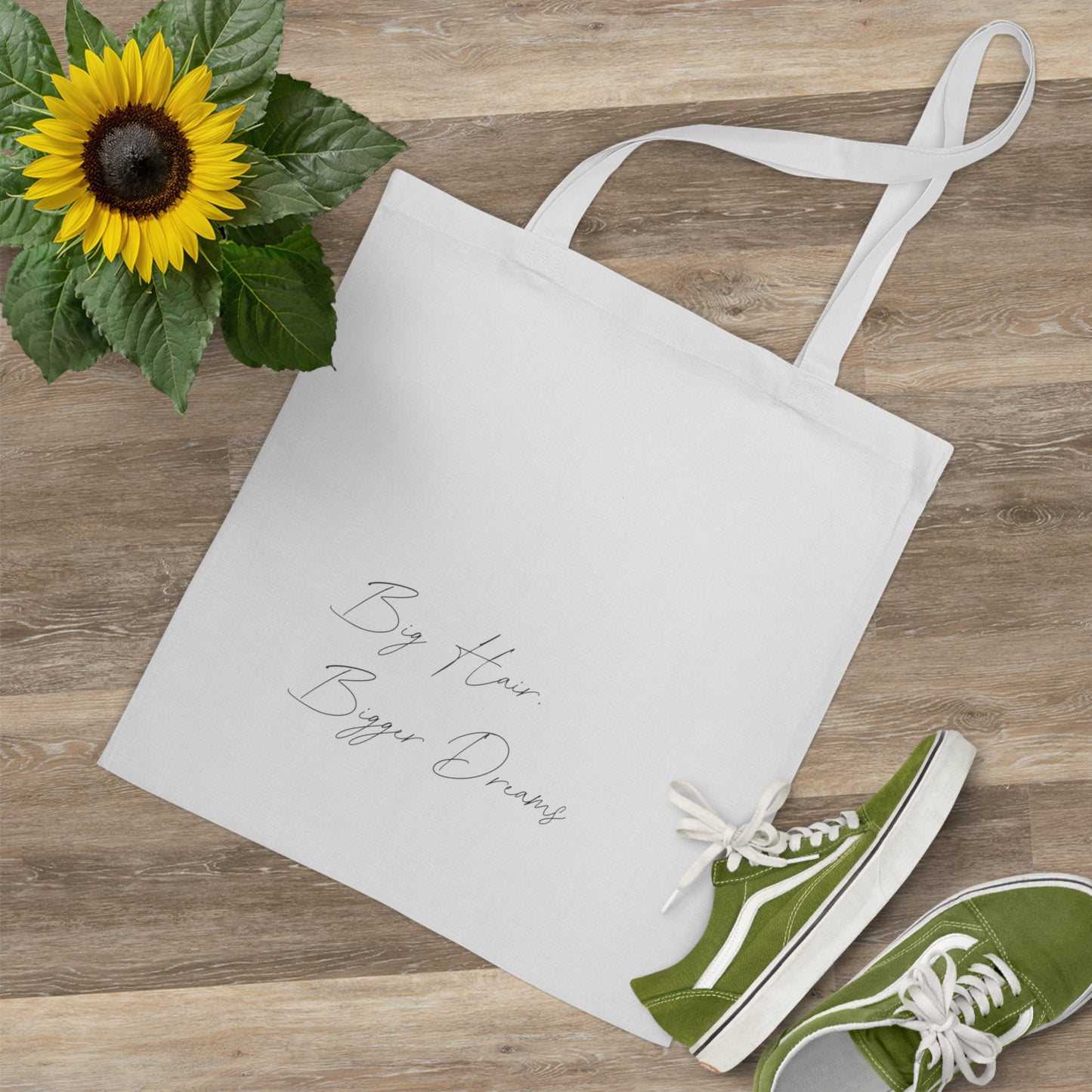 Tote Bag - Big Hair, Bigger Dreams - Stylish Reusable Bag for Everyday Use