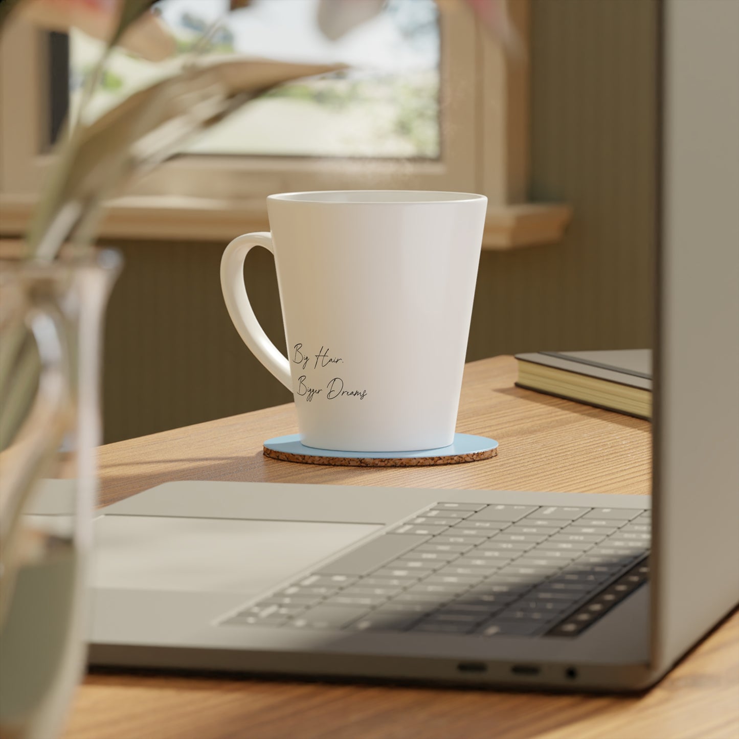 Big Hair. Bigger Dreams. Latte Mug 12oz